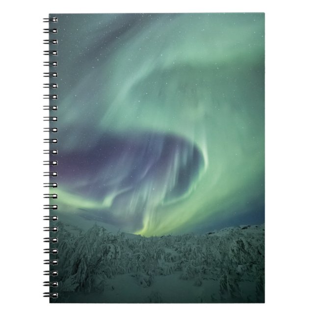Aurora Borealis Norway Notebook (Front)