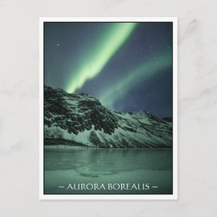 Aurora Borealis Norway Postcard