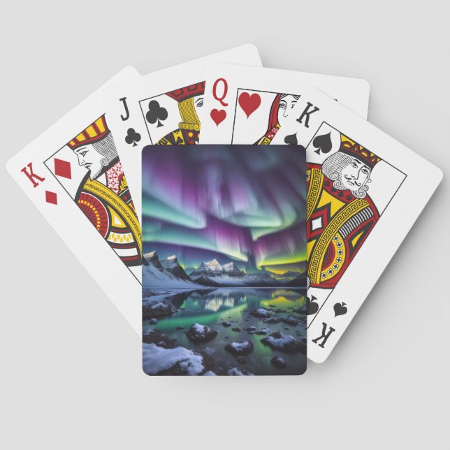 Aurora Borealis Playing Cards  (Back)