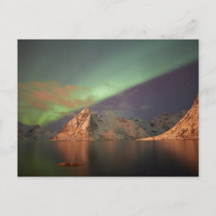 Aurora Borealis, Polar Lights Postcard