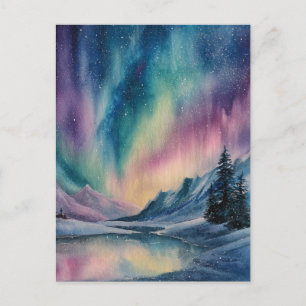Aurora Borealis Postcard