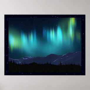 Aurora Borealis Poster