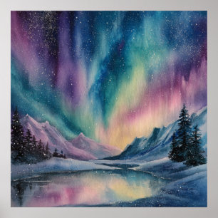 Aurora Borealis Poster
