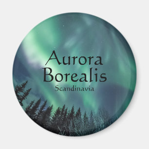 Aurora Borealis Scandinavia Magnet
