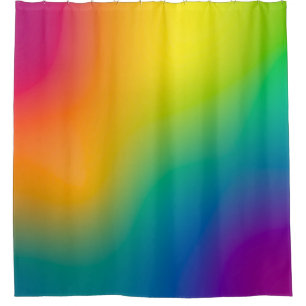 Aurora borealis shower curtain