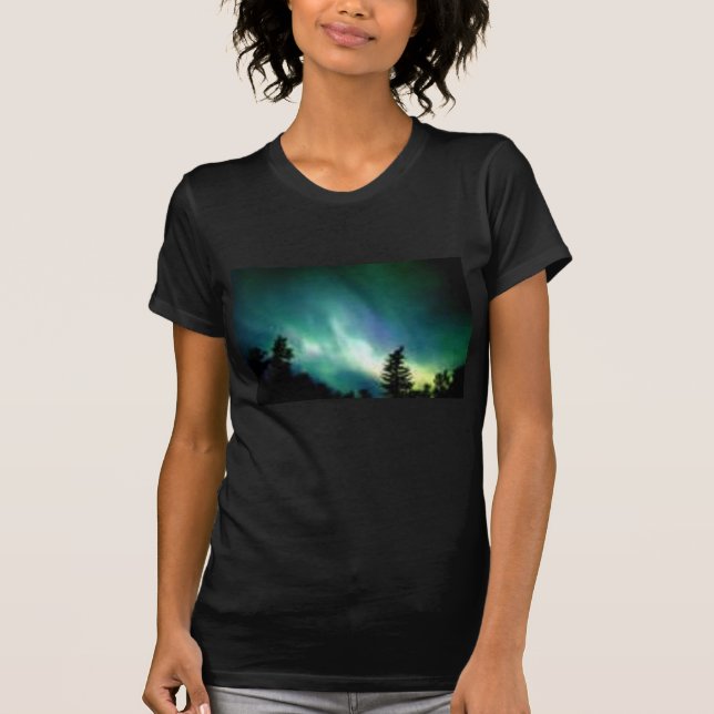 aurora borealis T-Shirt (Front)
