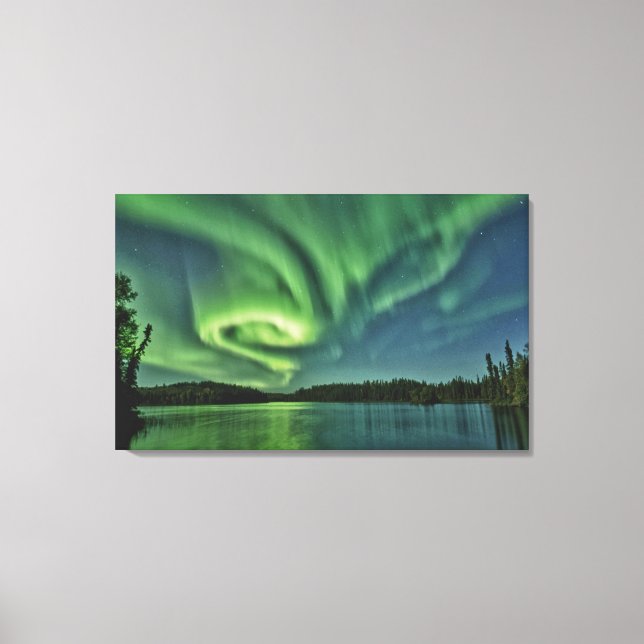 AURORA BOREALIS WRAPPED CANVAS (Front)