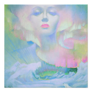 Aurora by Clive Henry pastel light Poster
