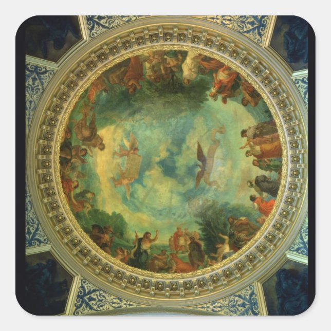 Aurora, ceiling painting possibly from the Library Square Sticker (Front)