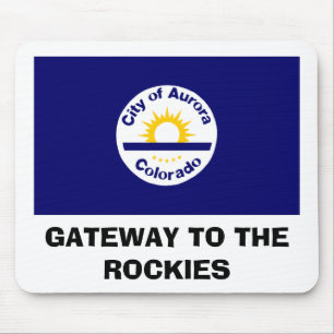 Aurora, Colorado Flag Mouse Mat