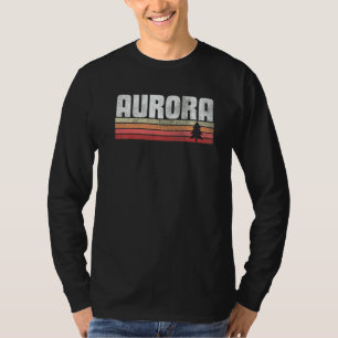 Aurora Colorado Retro Style Vintage 70s 80s 90s T-Shirt