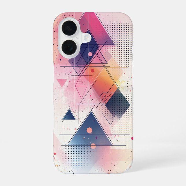 Aurora Crystals Phone Case (Back)