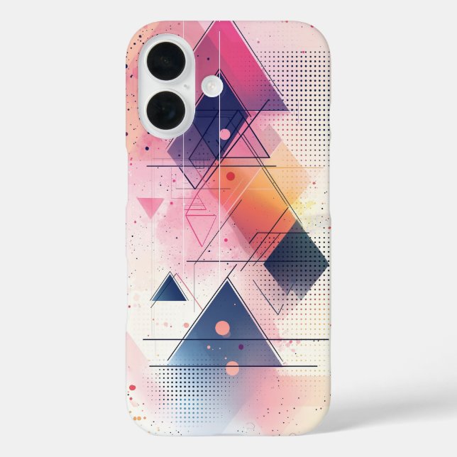 Aurora Crystals Phone Case (Back)