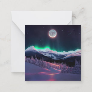 Aurora dreams card