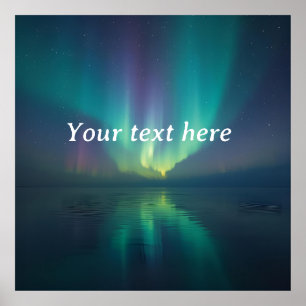 Aurora Dreams – Customizable Northern Lights Print