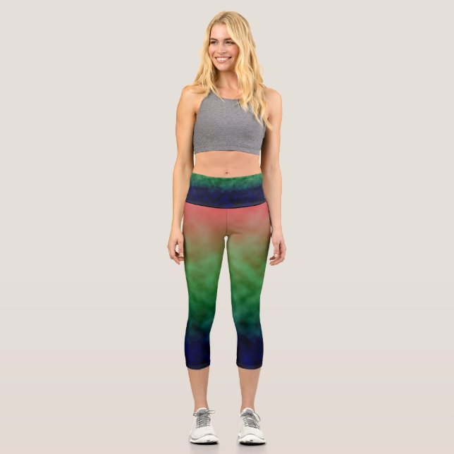 Aurora Fields Capri Leggings (Front)