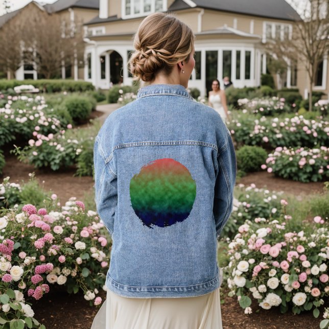 Aurora Fields Denim Jacket (Wedding Back)