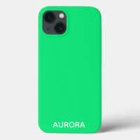 Aurora green color name Case-Mate iPhone case