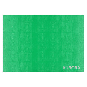Aurora green color name cutting board