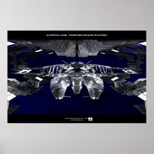Aurora Hub Poster