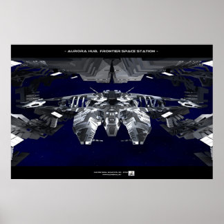 Aurora Hub Poster