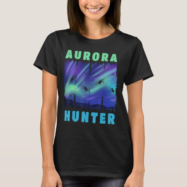 Aurora Hunter Northern Light T-Shirt (Front)