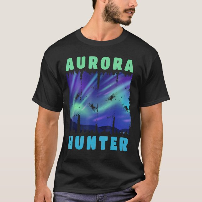 Aurora Hunter Northern Light T-Shirt (Front)