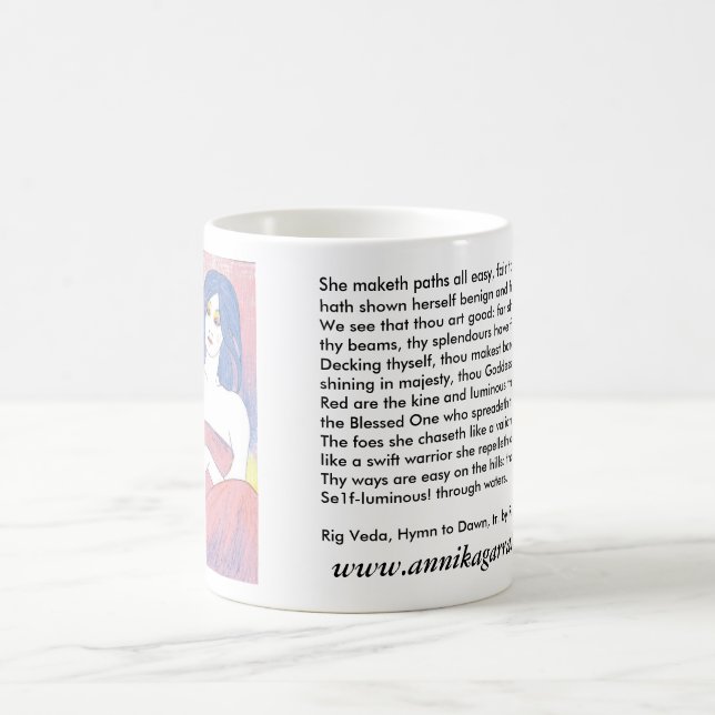 Aurora - Hymn to Dawn Coffee Mug (Center)