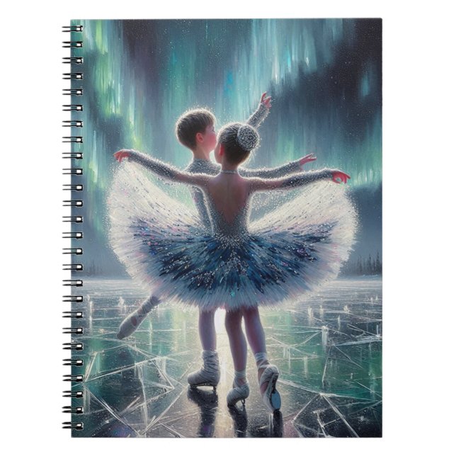 Aurora Ice Ballet Notebook (Front)