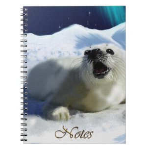 Aurora, Ice Floe & Harpseal Wildlife Notebook