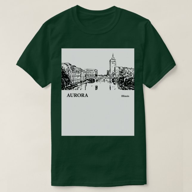 Aurora Illinois TShirt 1 (Design Front)