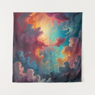 Aurora in the Clouds Tapestry
