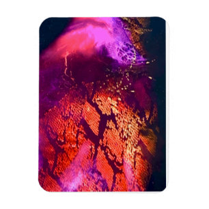 Aurora-Inspired Luxury Art Magnet