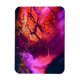 Aurora-Inspired Luxury Art Magnet