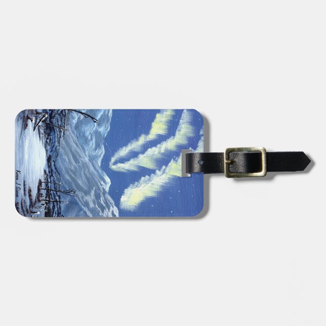 Aurora Luggage Tag (Front Horizontal)