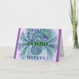 Aurora Matata Art Print Card