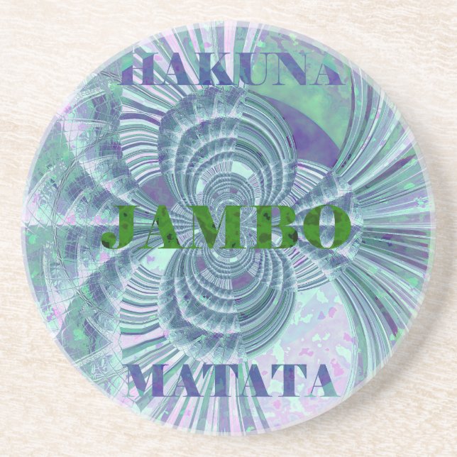 Aurora Matata Art Print Coaster (Front)