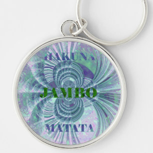 Aurora Matata Art Print Key Ring