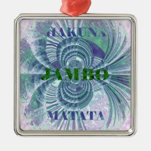Aurora Matata Art Print Metal Tree Decoration