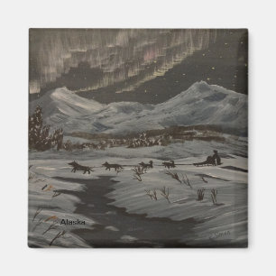 Aurora Mushing Magnet