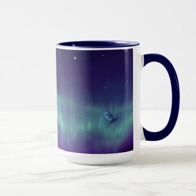Aurora Night Dragon Mug (Right)