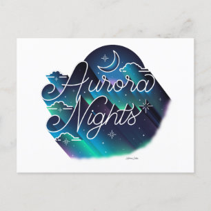 Aurora Nights / Postcard