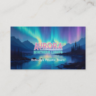 Aurora Northern Lights Business Card
