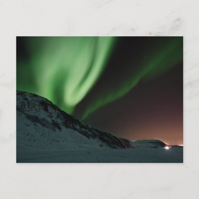 Aurora Northern Lights Norway Postcard (Front)