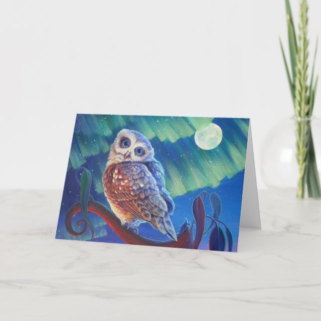 Aurora Owl Card (Front)