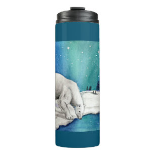 Aurora Polar Bear Thermal Tumbler