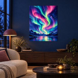 Aurora Ribbon Atlas Art Print