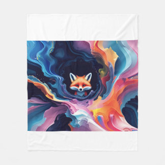 "Aurora’s Spirit" Fleece Blanket