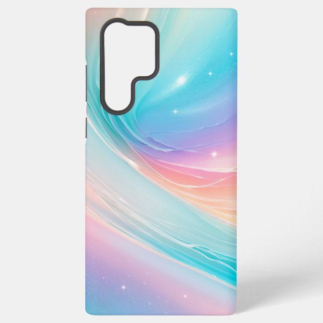 Aurora Swirl - Dreamy Light Vortex Phone Case (Back)