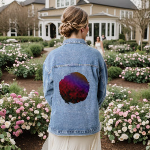 Aurora Veil Denim Jacket